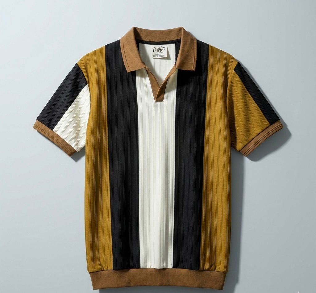 Johnny collar knit polos