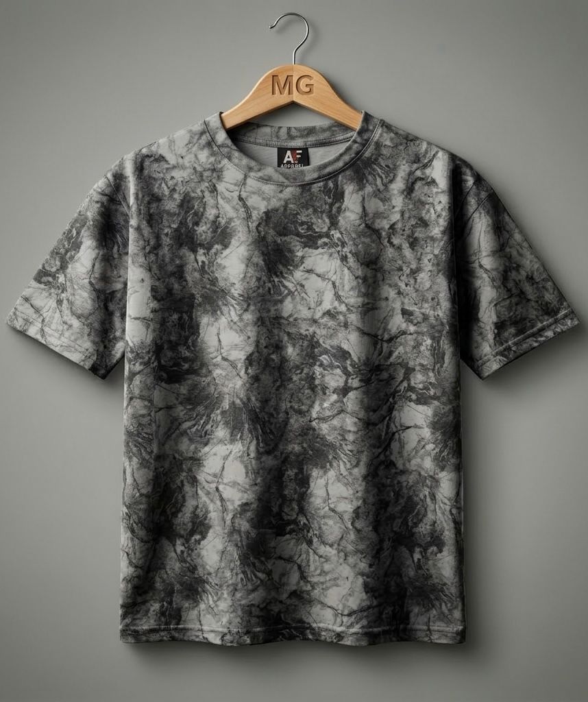 Acid Wash Light Weight Downshoulders