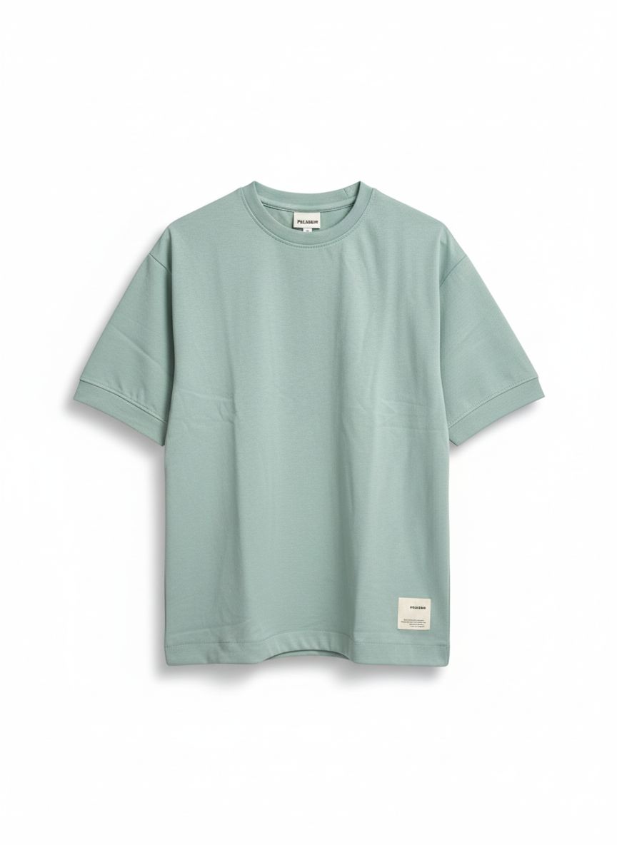 Plain Downshoulders T-shirt