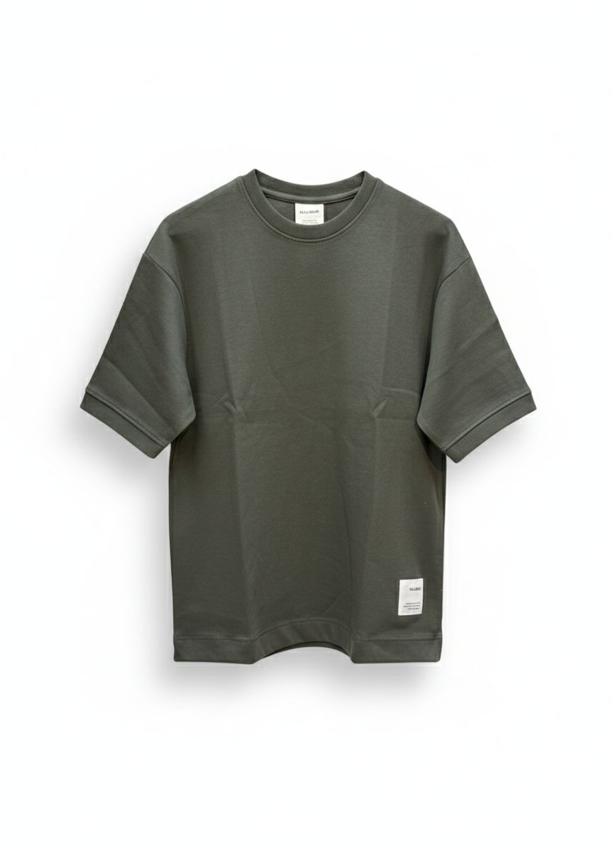 Plain Downshoulders T-shirt