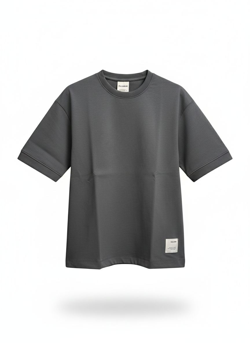 Plain Downshoulders T-shirt