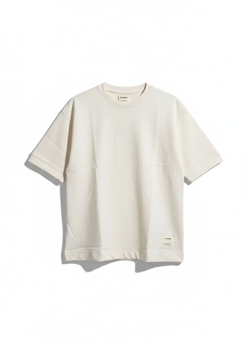 Plain Downshoulders T-shirt
