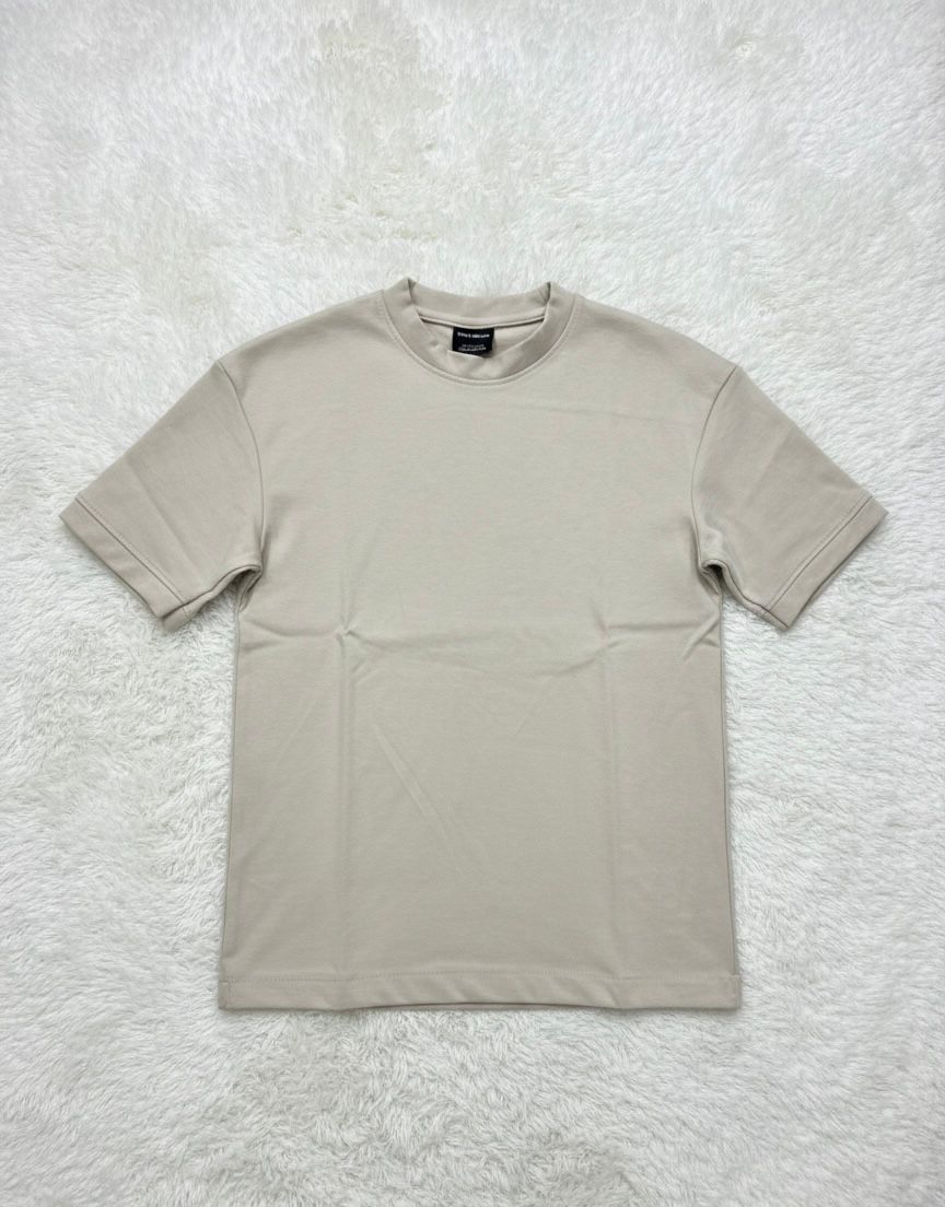 Plain Downshoulders T-shirt