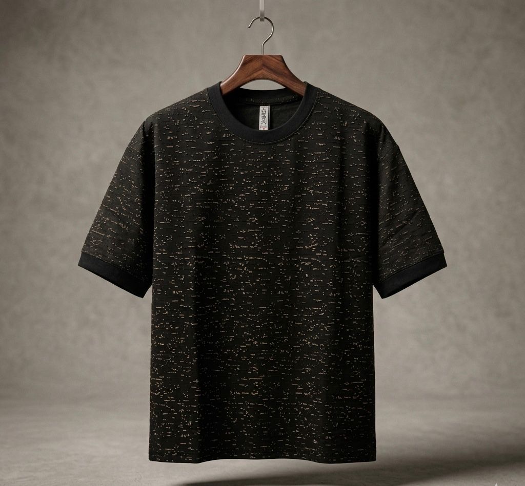 Erosion Textured Drop-Shoulder Tees