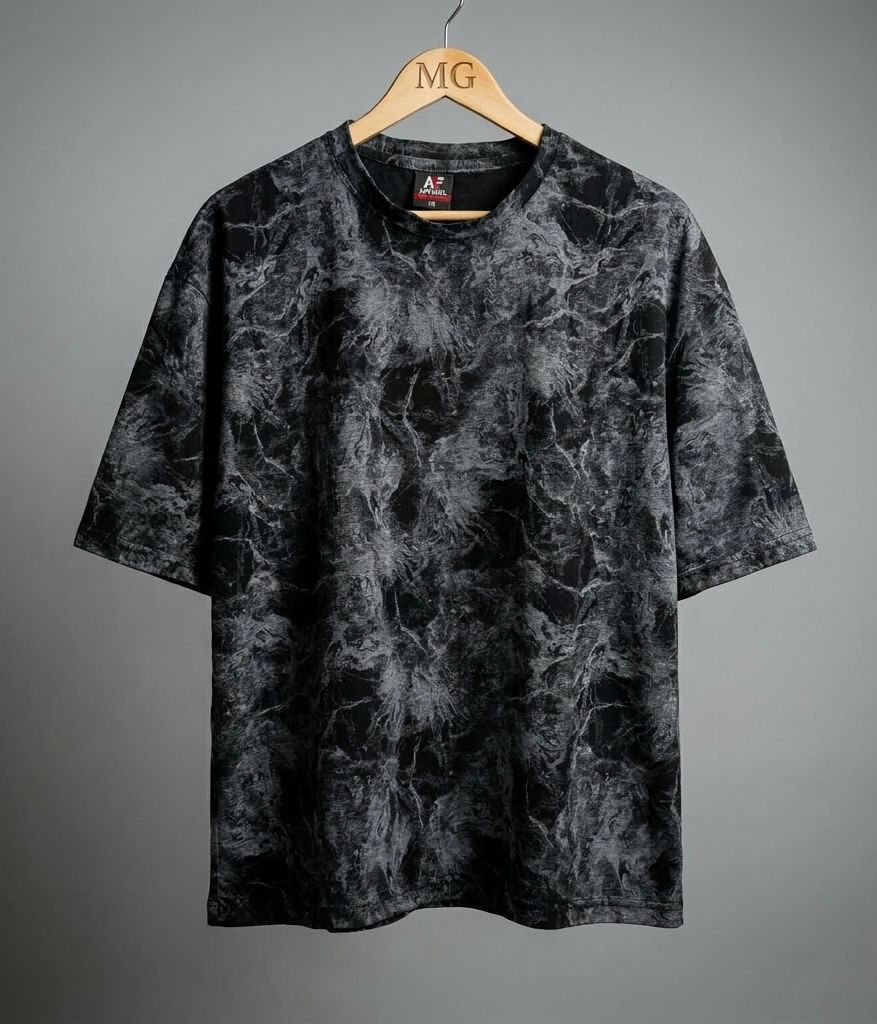 Acid Wash Light Weight Downshoulders
