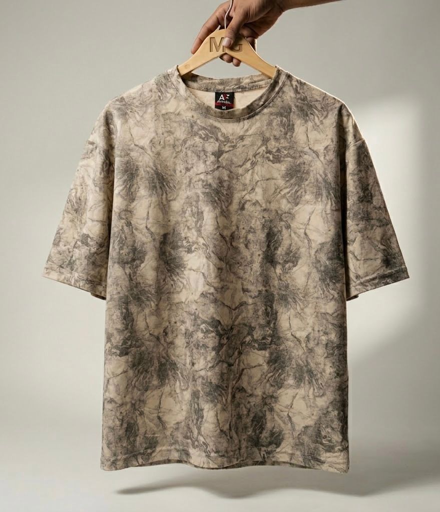 Acid Wash Light Weight Downshoulders