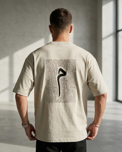 Meem Embroidered Oversized Dropshoulder