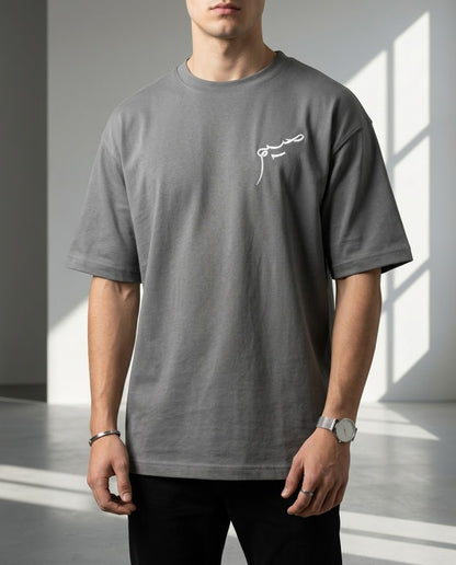 Meem Embroidered Oversized Dropshoulder